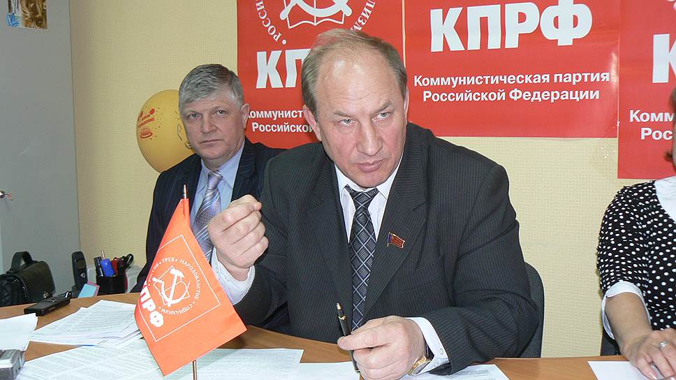 Le député communiste russe, Valery Rashkin (KPRF), visé par des sanctions européennes