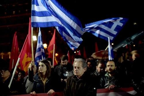 Grèce: le Parti communiste (KKE) manifeste contre l'accord avec l'UE