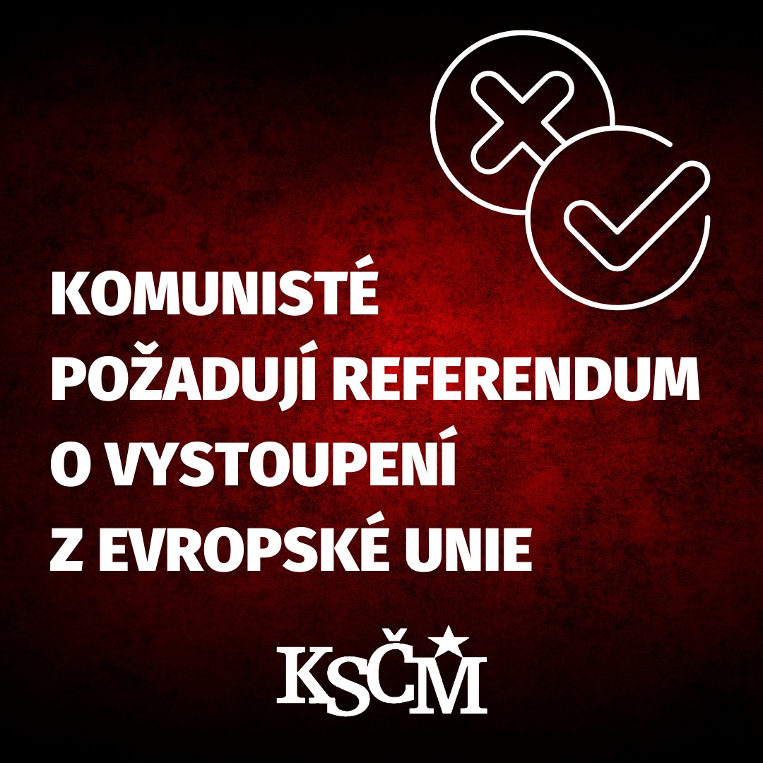 Les communistes tchèques (KSČM) veulent un référendum sur l'UE