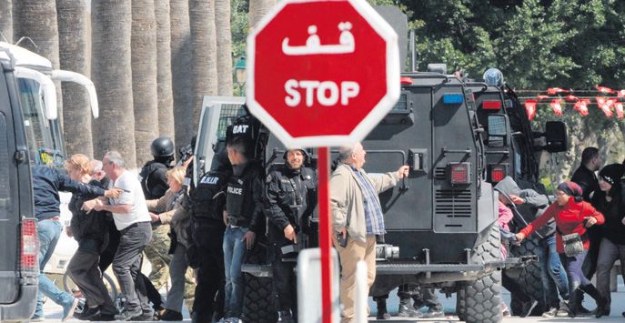 Au musée du Bardo, la Tunisie touchée en plein cœur Au musée du Bardo, la Tunisie touchée en plein cœur