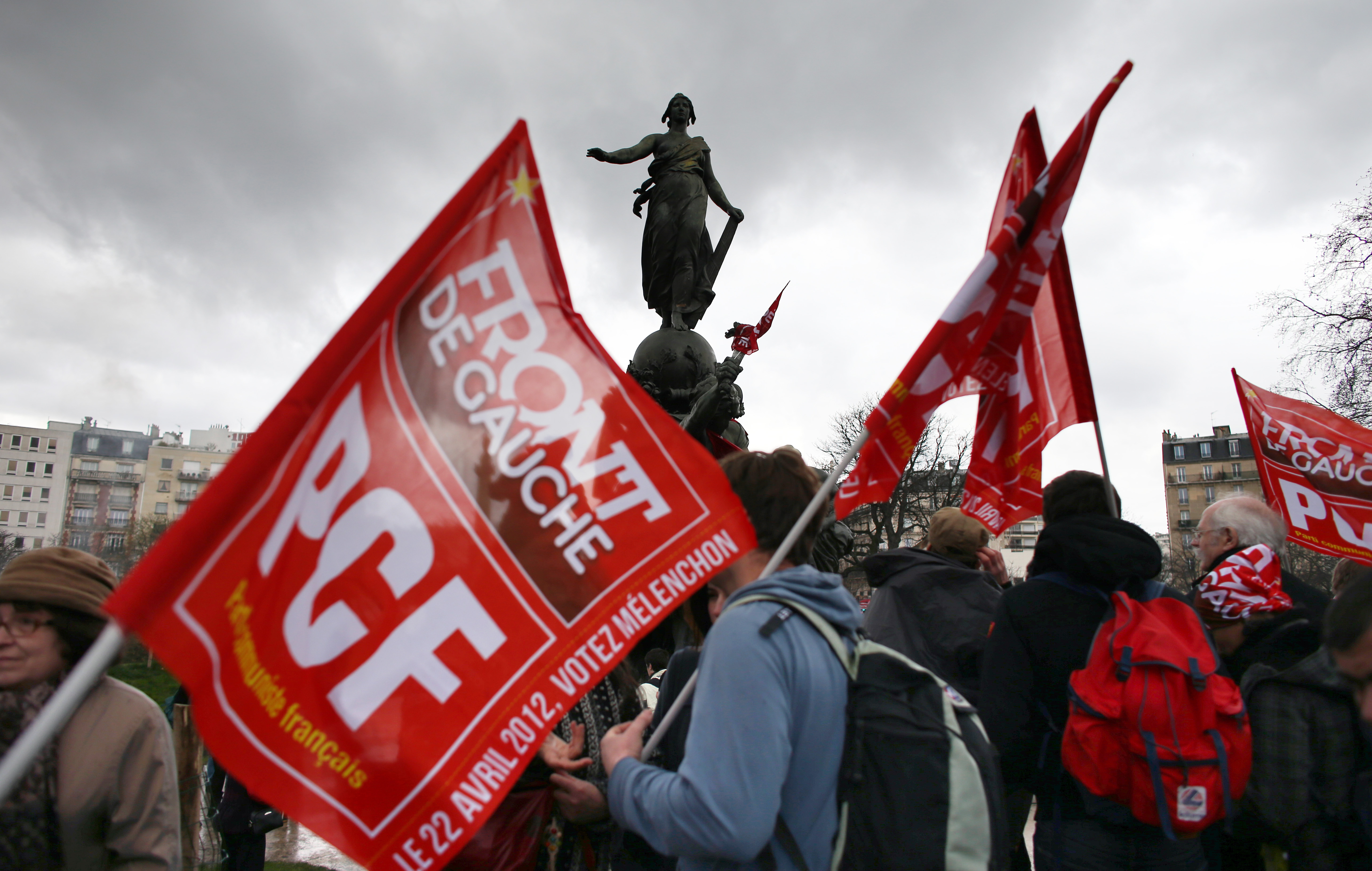 Le Front de Gauche première force à gauche dans l'ancienne banlieue rouge Le Front de Gauche première force à gauche dans l'ancienne banlieue rouge