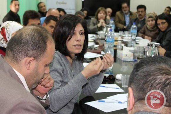 La députée Khalida Jarrar (FPLP) arrêtée par les forces d’occupation israéliennes La députée Khalida Jarrar (FPLP) arrêtée par les forces d’occupation israéliennes