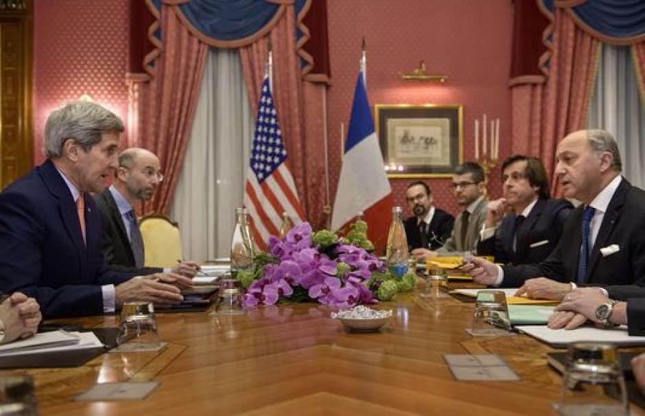 Nucléaire iranien : « Cet accord-cadre peut constituer un premier pas vers la dénucléarisation du Proche et du Moyen-Orient » Nucléaire iranien : « Cet accord-cadre peut constituer un premier pas vers la dénucléarisation du Proche et du Moyen-Orient »