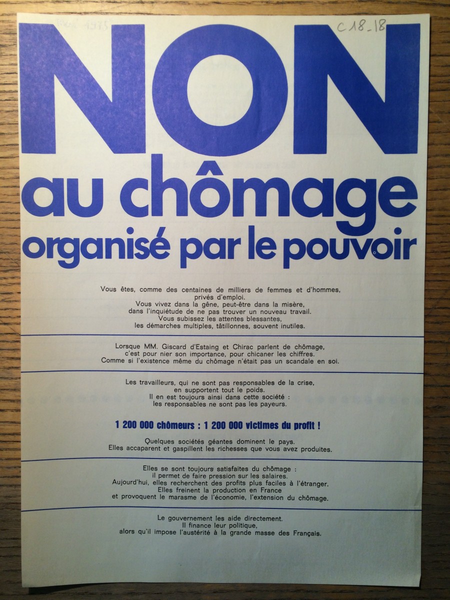 Nous sommes allés voir à quoi ressemblent vraiment les tracts dans les archives du PCF à Bobigny