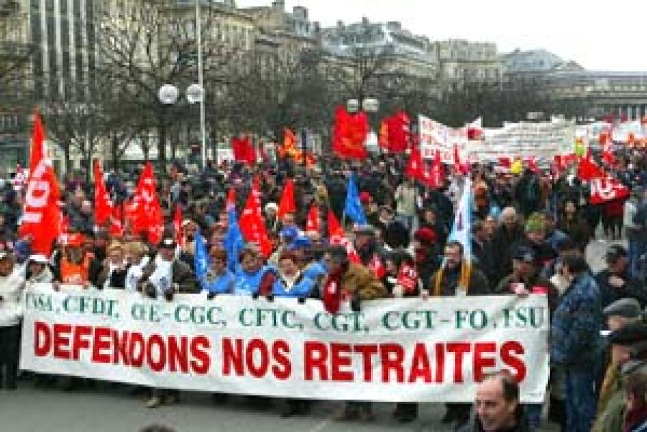 Non au gel des retraites (PCF)