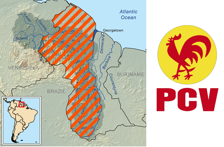 Position du Parti Communiste du Venezuela sur la question du territoire d'Essequibo