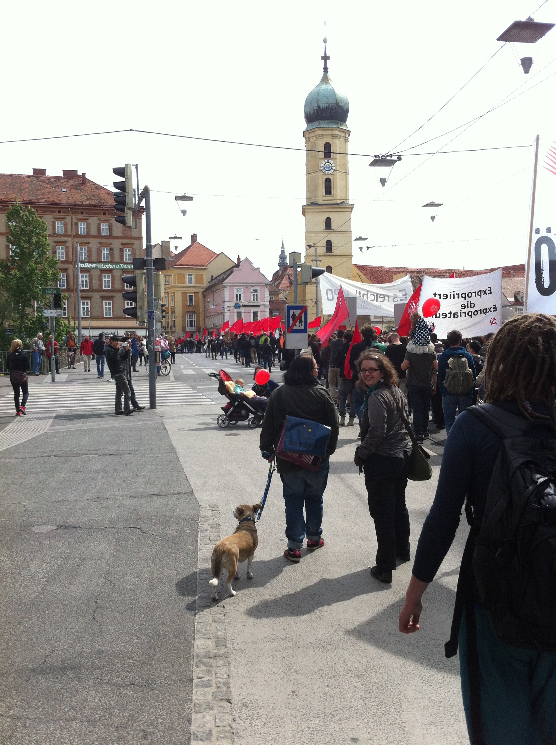 Aux côtés des communistes de Graz (KPÖ) pour le 1er mai (1/2)