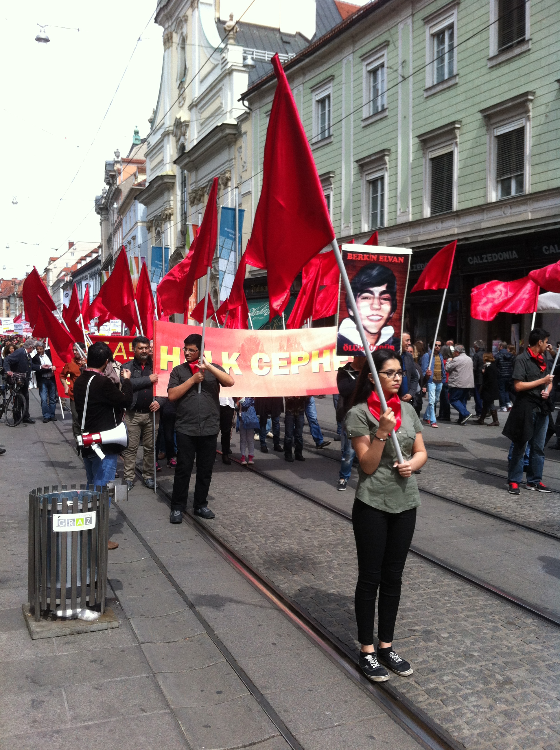 Aux côtés des communistes de Graz (KPÖ) pour le 1er mai (1/2)