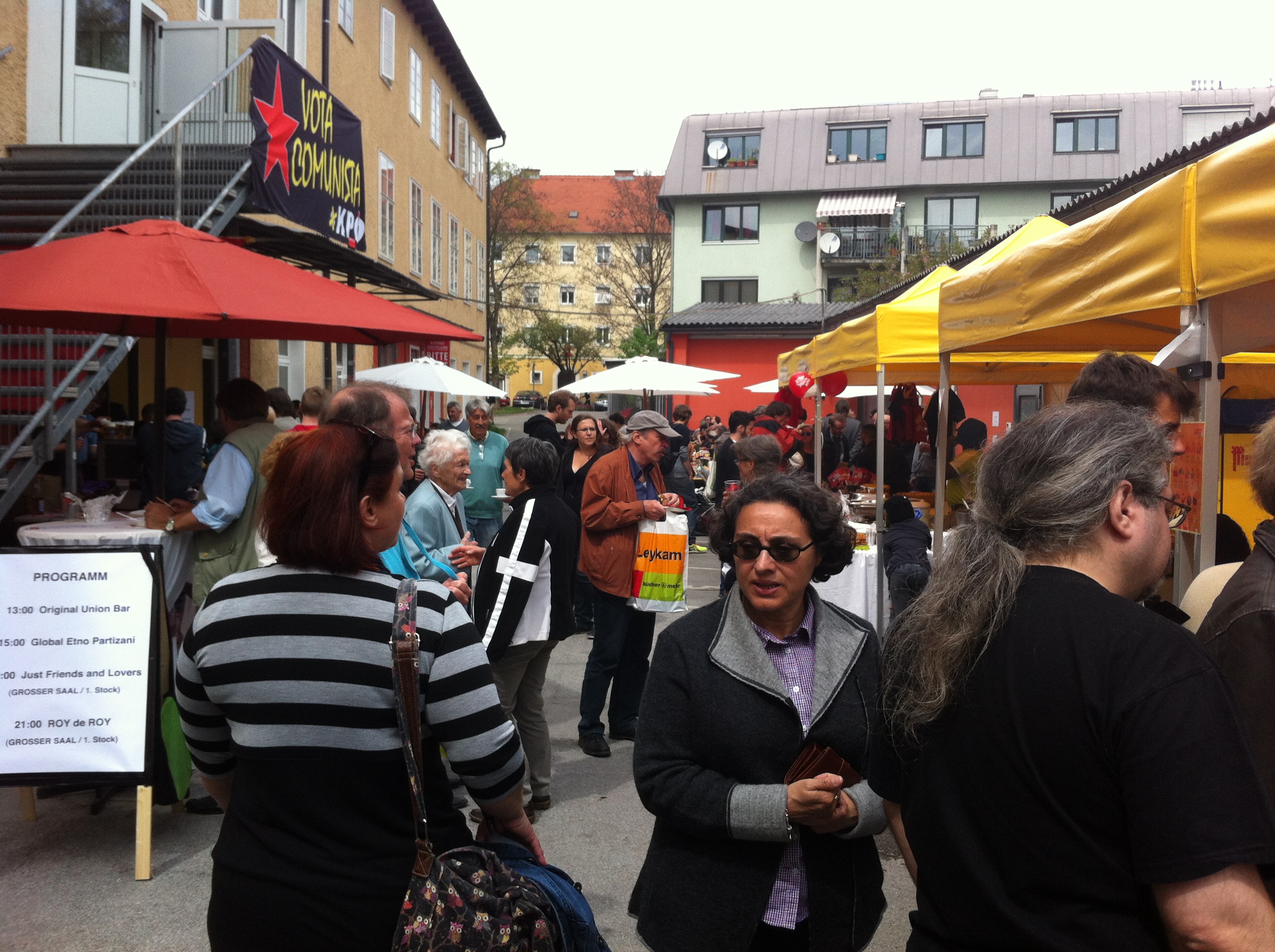 Aux côtés des communistes de Graz (KPÖ) pour le 1er mai (2/2)