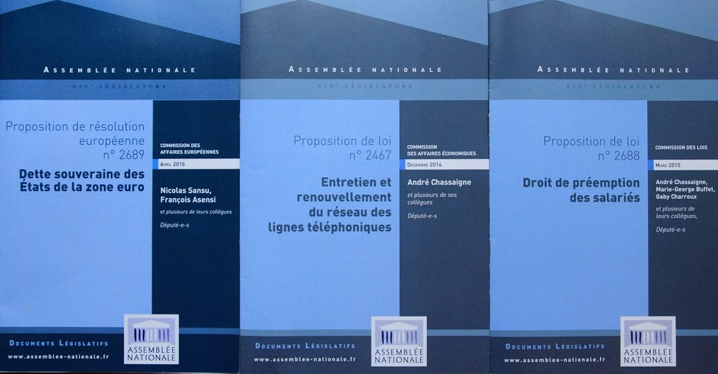 Dette des Etats de la zone euro: PS et UMP rejettent une proposition de résolution des députés communistes