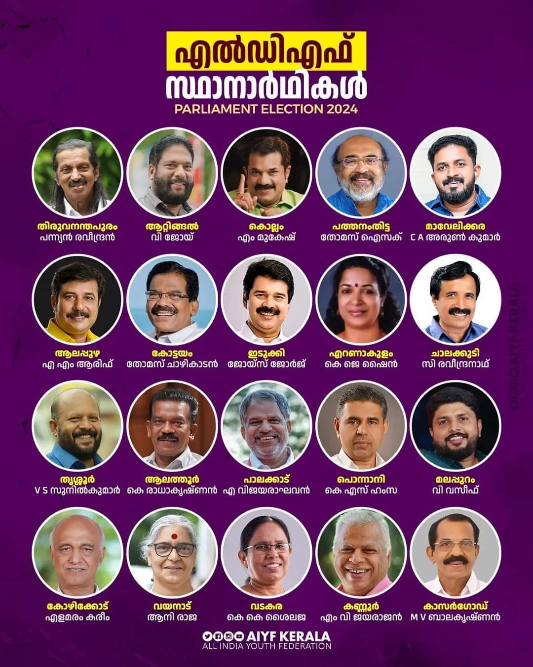 Le Left Democratic Front est en ordre de bataille au Kerala