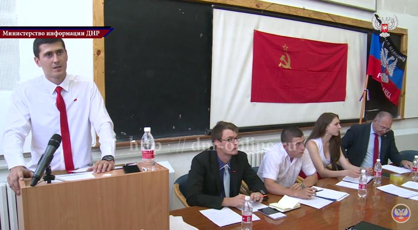 Congrès de fondation des Komsomols de la République Populaire de Donetsk Congrès de fondation des Komsomols de la République Populaire de Donetsk