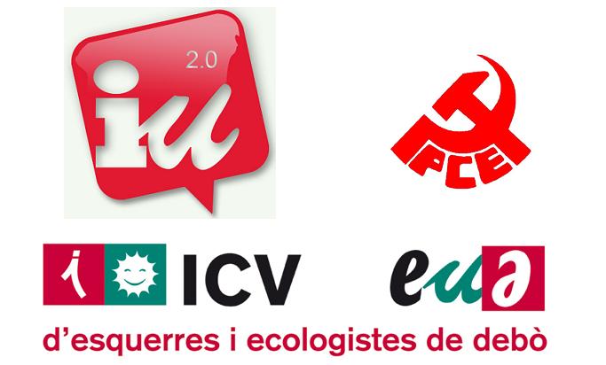10,45% des voix pour les communistes espagnols (PCE et Izquierda Unida)