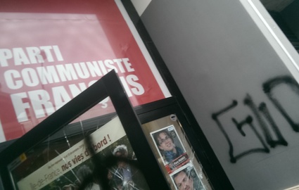 illejuif. Les nouveaux locaux du PCF, au 21, avenue Jean-Jaurès, ont été vandalisés dans la nuit de samedi à dimanche
