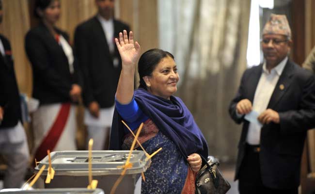 La communiste Bidhya Bhandari élue Présidente du Népal La communiste Bidhya Bhandari élue Présidente du Népal