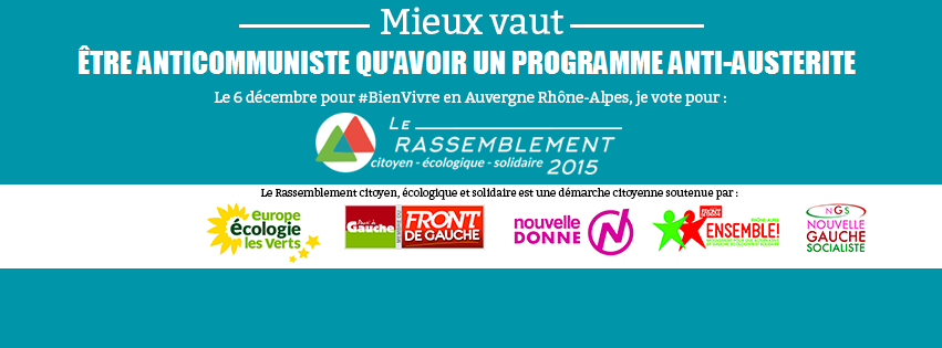 En Auvergne-Rhône-Alpes le "Rassemblement" EELV-PG cumule lui aussi les mandats En Auvergne-Rhône-Alpes le "Rassemblement" EELV-PG cumule lui aussi les mandats