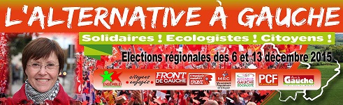 Pour qui voter le 6 décembre ? Pour les listes soutenues par le PCF évidemment
