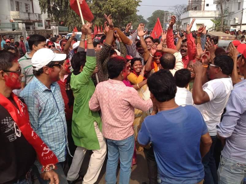 Victoire écrasante des communistes aux municipales du Tripura (Inde) Victoire écrasante des communistes aux municipales du Tripura (Inde)