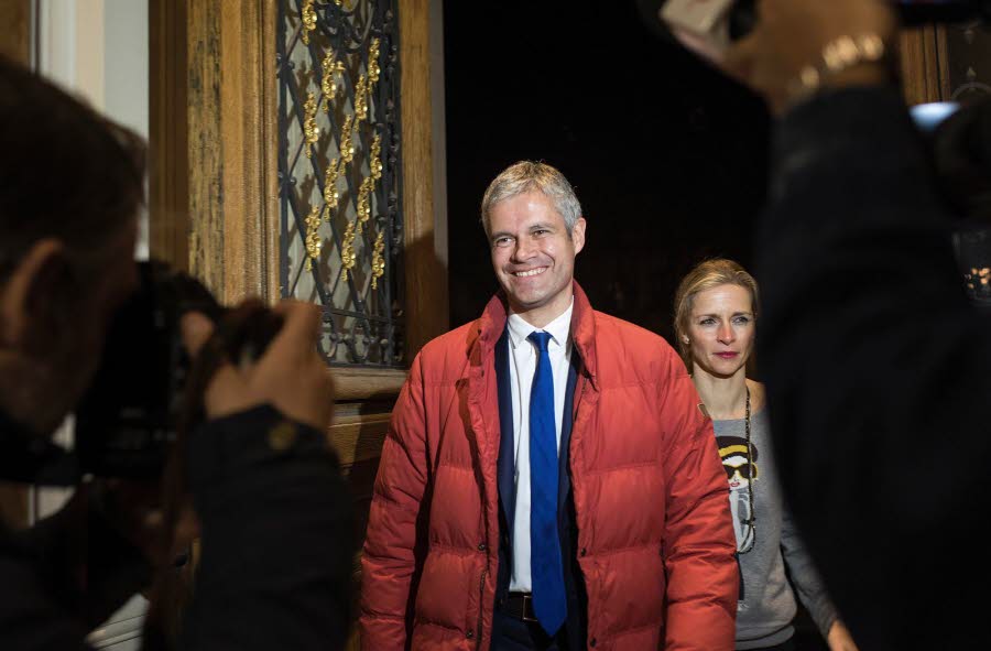 Laurent Wauquiez (LR) l'emporte en Auvergne-Rhône-Alpes, 7 élus PCF Laurent Wauquiez (LR) l'emporte en Auvergne-Rhône-Alpes, 7 élus PCF