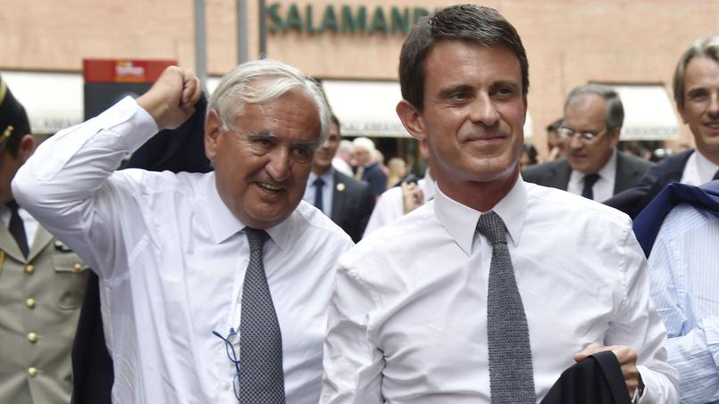 Valls et Raffarin prêts à collaborer sur «un pacte républicain» contre le chômage Valls et Raffarin prêts à collaborer sur «un pacte républicain» contre le chômage