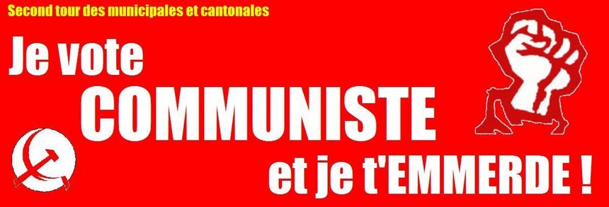 Résistez, votez communiste Résistez, votez communiste