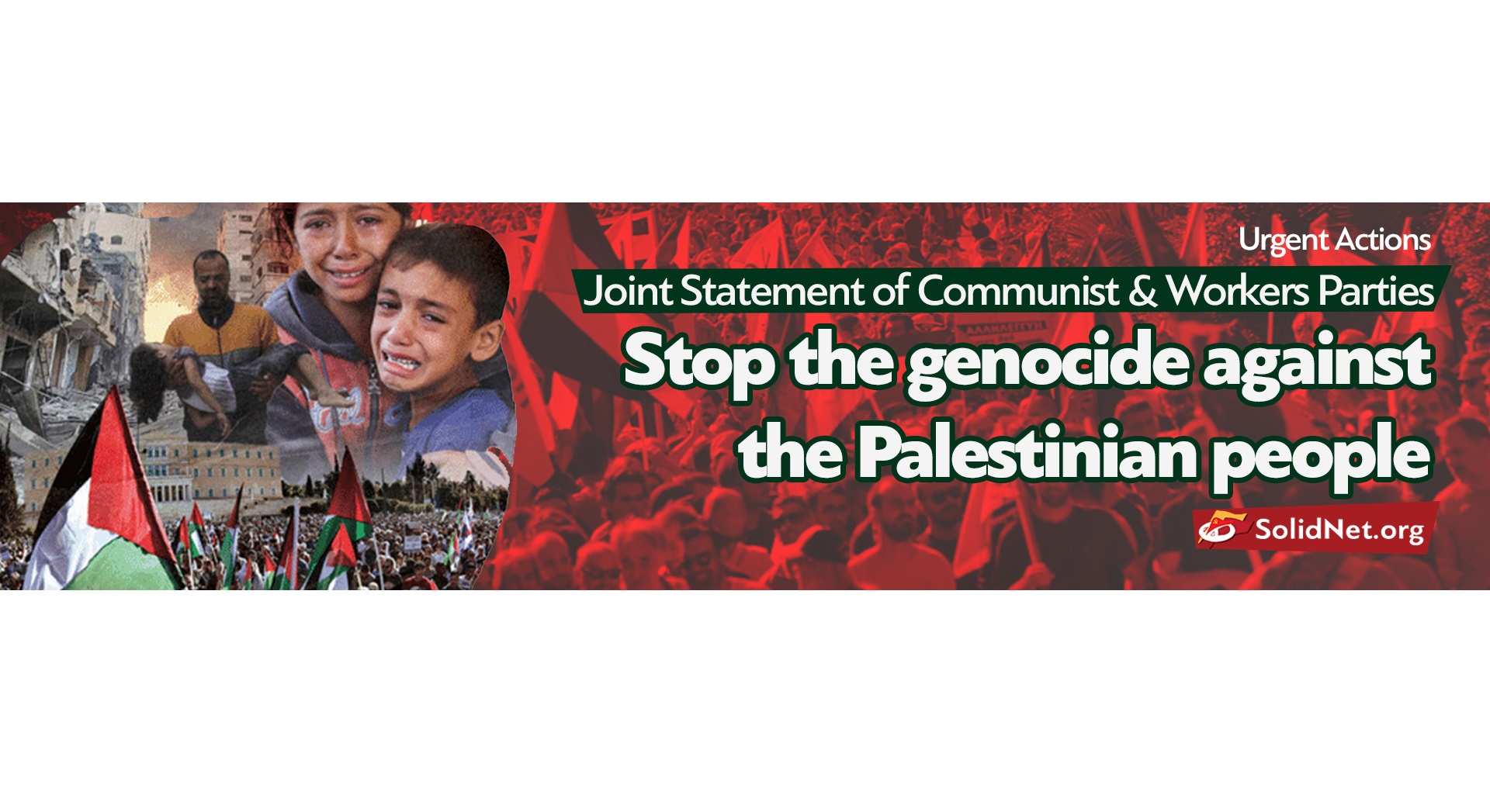 Halte au génocide contre le peuple palestinien Halte au génocide contre le peuple palestinien