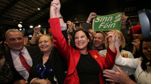 Irlande (EIRE) : 13,85% des voix pour les républicains du Sinn Féin