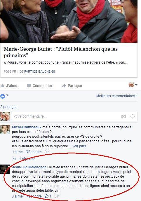 La manipulation du PG 68 pour diviser les communistes