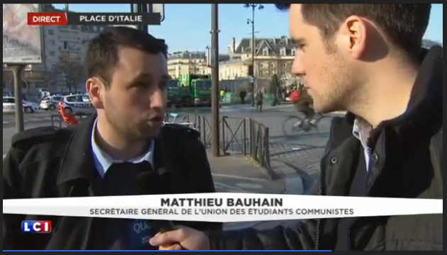 Loi travail : "Les jeunes iront jusqu'au bout, jusqu'au retrait de la loi" Loi travail : "Les jeunes iront jusqu'au bout, jusqu'au retrait de la loi"