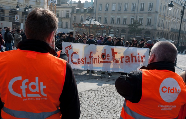Loi El Khomri: «Nous sommes des militants CFDT mais nous manifesterons le 31 mars»