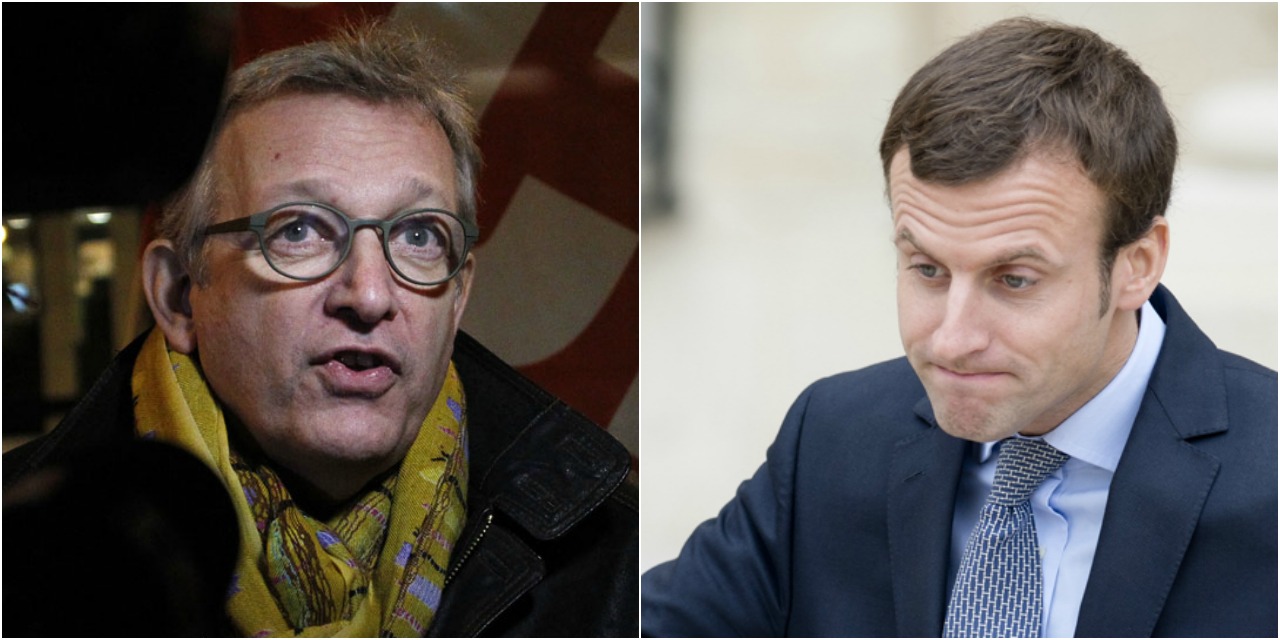 Le double trolling de Pierre Laurent dédicaçant son livre à Emmanuel Macron Le double trolling de Pierre Laurent dédicaçant son livre à Emmanuel Macron