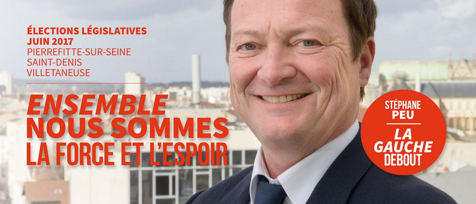 Saint-Denis : Stéphane Peu (PCF) candidat aux législatives de 2017