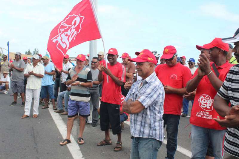 La Réunion : Grève générale dans le BTP et chez les Dockers