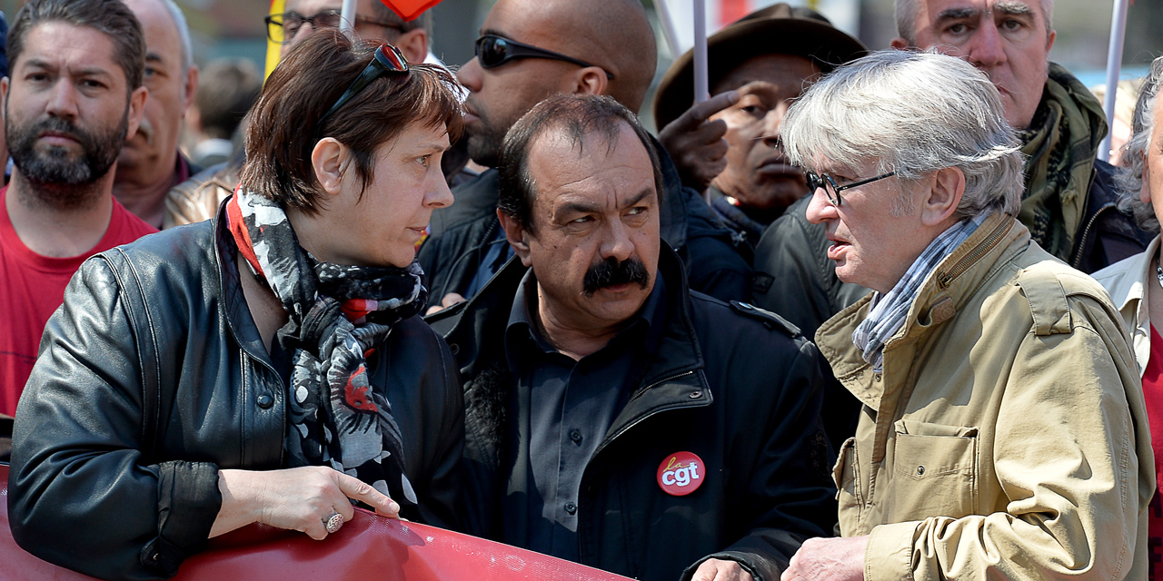 Philippe Martinez (CGT) : "La police nous a empêchés d'avancer" Philippe Martinez (CGT) : "La police nous a empêchés d'avancer"