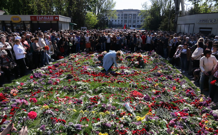 Odessa rend hommage à ses héros dans une situation très tendue Odessa rend hommage à ses héros dans une situation très tendue