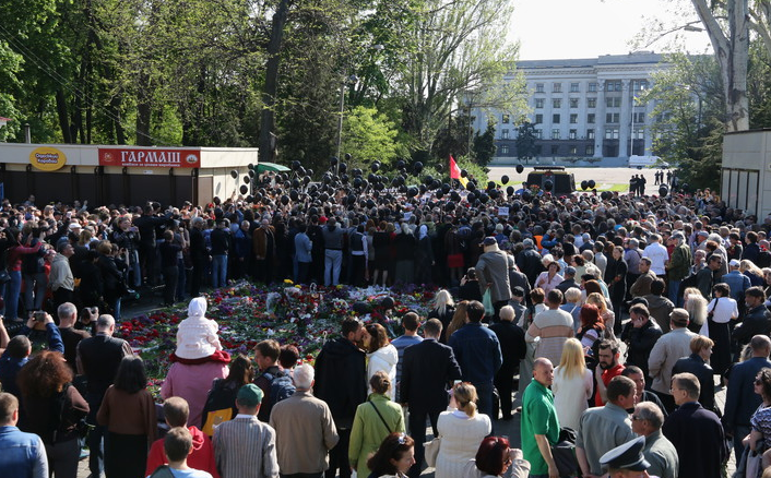 Odessa rend hommage à ses héros dans une situation très tendue