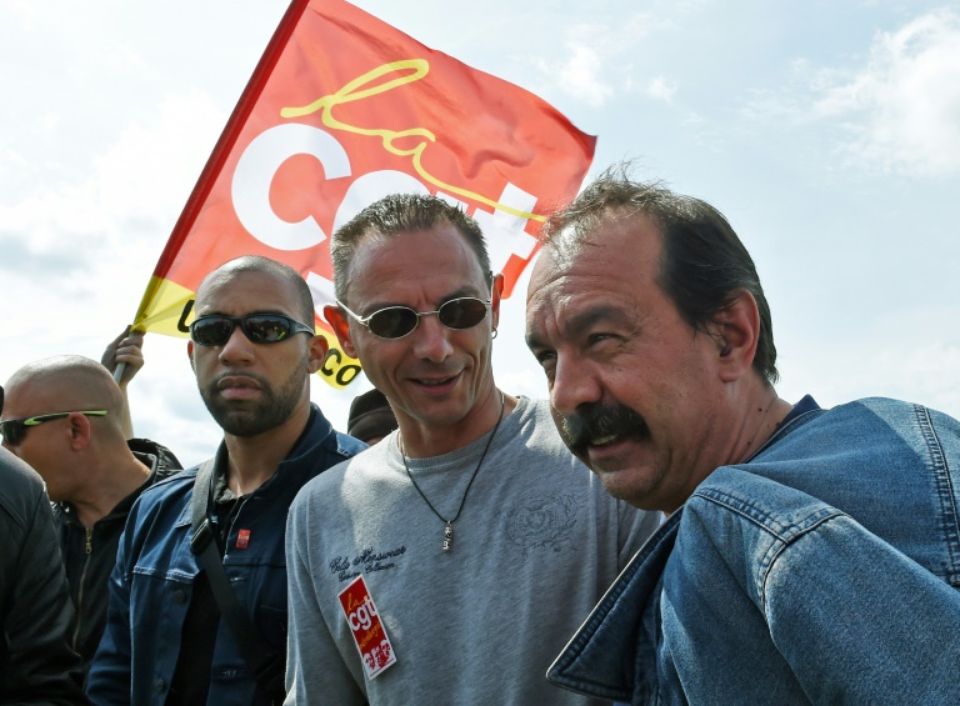 Philippe Martinez (CGT) dénonce le «chantage» de Total