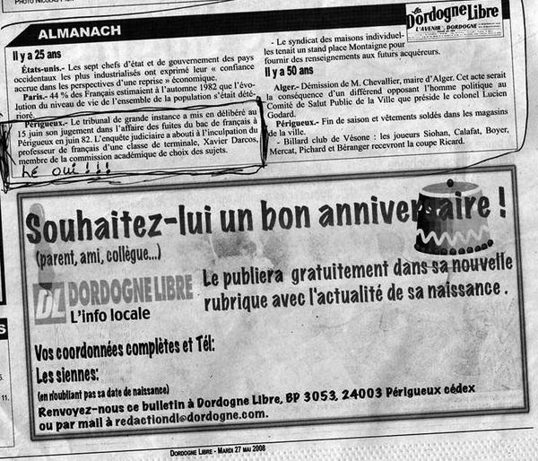 Xavier Darcos (UMP) et le Bac Xavier Darcos (UMP) et le Bac