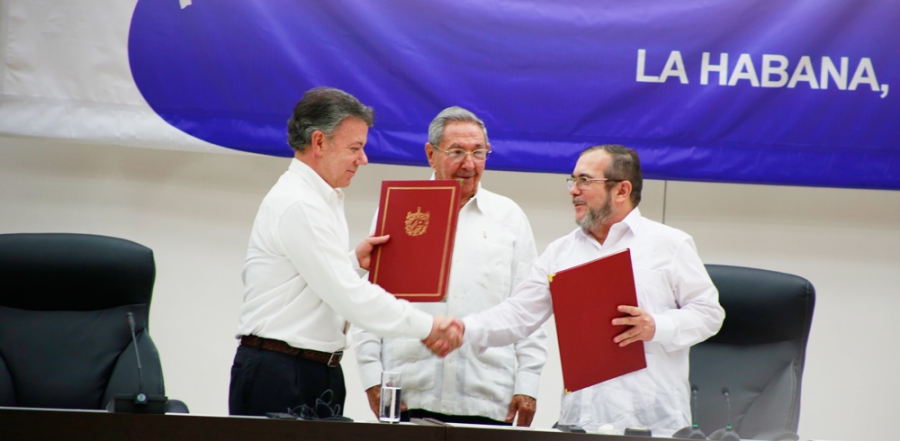 Colombie : Cessation définitive des hostilités entre le gouvernement et les FARC-EP