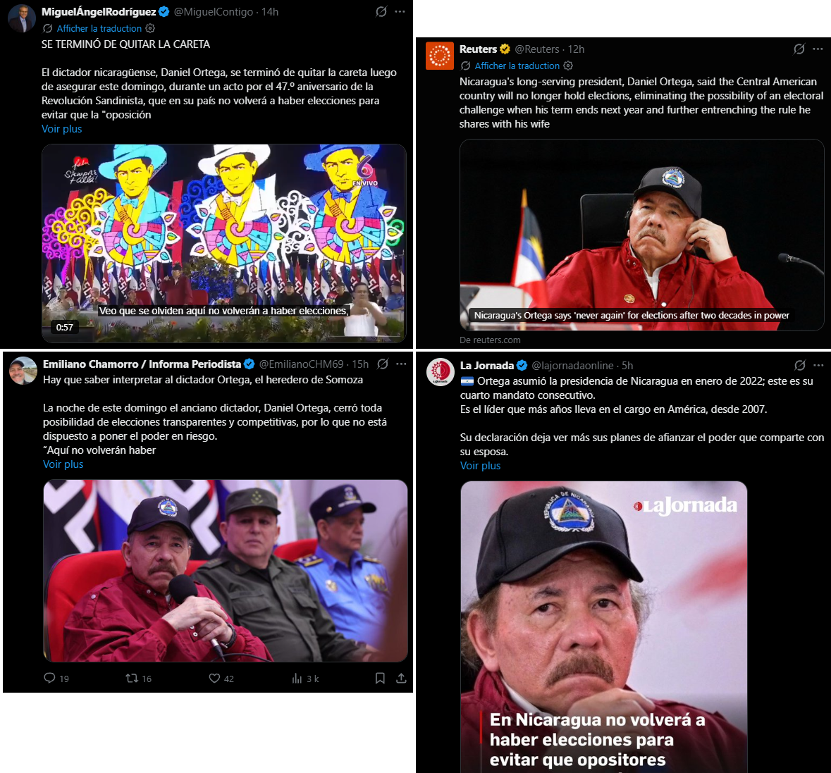 Le Nicaragua a-t-il supprimé les élections ?