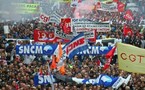 Plus de 100000 manifestants a Marseille ce matin