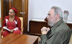Cuba : Fidel Castro reçoit un groupe de militants colombiens pour la paix