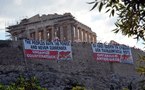 Les travailleurs grecs aux travailleurs d'Europe