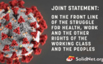 Les Partis communistes sont en première ligne pour la santé et les droits de la classe ouvrière mondiale
