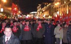 Les Communistes russes célèbrent les 90 ans de la Révolution d'Octobre