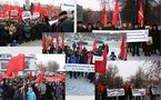Russie: Le Parti Communiste manifeste massivement contre les fraudes aux législatives