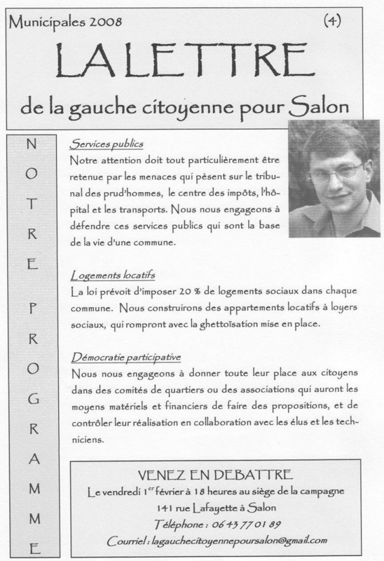 Plus belle la ville de Salon