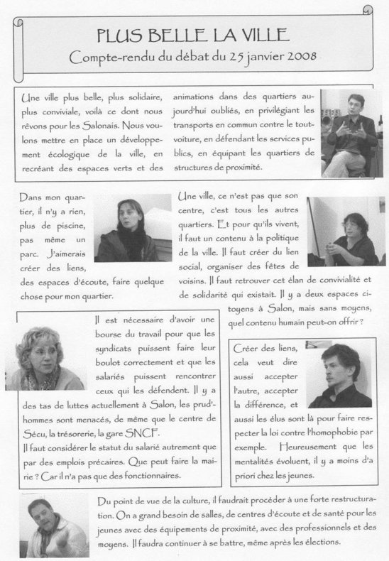 Plus belle la ville de Salon