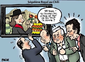 Contre des nouvelles de Ségolène ?