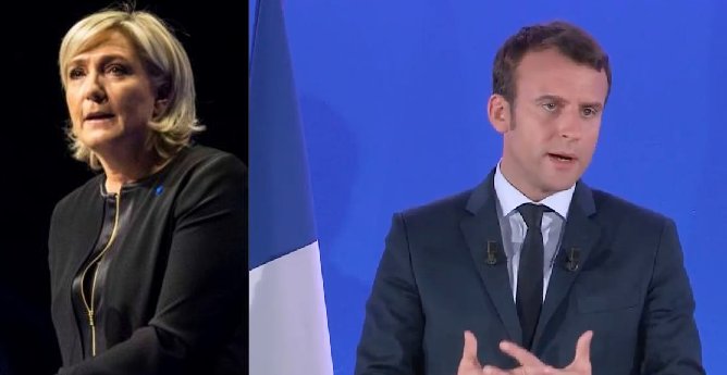 Présidentielles 2017 au 1° tour : duel Macron Le Pen